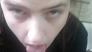 Kinky Freak deception Daughter Slobbers On Fat Cock Till He Shoves It In Her Pussy
